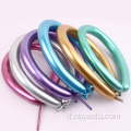 260q Twist Metallic Balloons